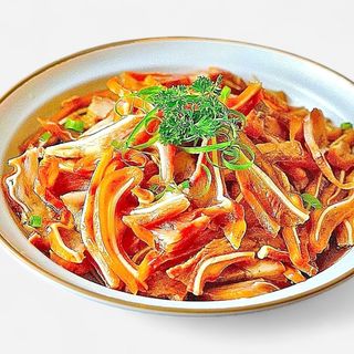 V48 -  დამარინადებული ღორის ყურების სალათი / 凉拌猪耳朵