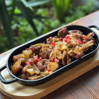 ტაფის მწვადი ხბო