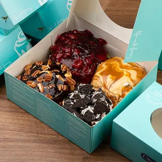Choco Bon with cherry,  Turtle Bon, Cookie-Choco Bon, Caramel Lovers