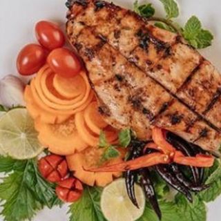 Tavuk steik. ქათმის ფილე..