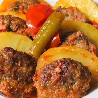 წვნიანი კოტლეტი. izmir köfte