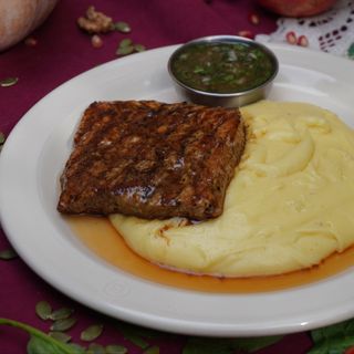 ღორის სტეიკი თაშმიჯაბით