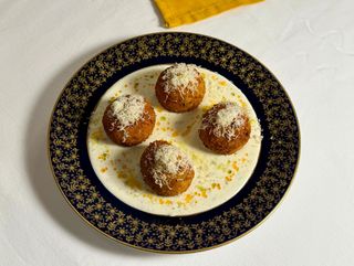 რიზოტოს ბურთები ტრიუფელით