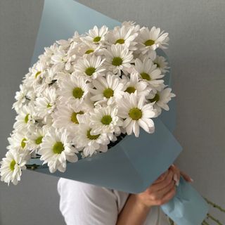 ქრიზანთემების დიდი თაიგული