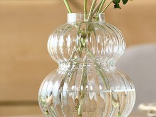 მინის დაბალი ლარნაკი