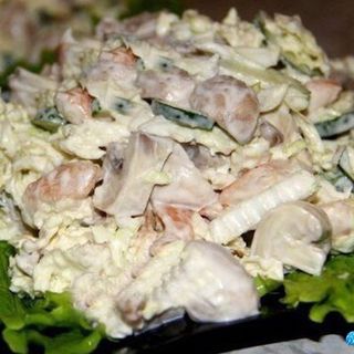 სოკოს სალათი