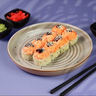 კრევეტის გამომცხვარი როლი