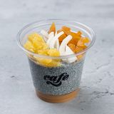 ჩიას და სპირულინას პუდინგი