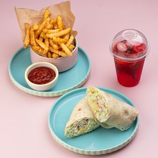 კომბო N5 - ქათმის ვრეპით