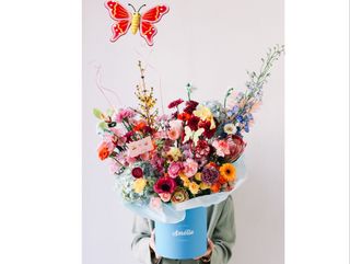 პეპლები მუცელში ( blue )