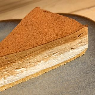 Three chocolates cake