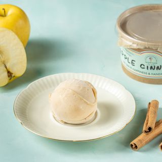 ვაშლისა და დარიჩინის უშაქრო სორბეტი, 300 გრ