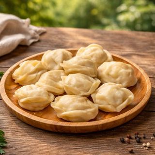 პელმენი შერეული ხორცით