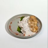 Baked chicken with mushrooms