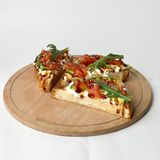 Bruschetta with salmon and avocado