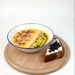 Pumpkin cream soup