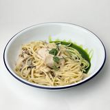 Pasta with chicken and mushrooms