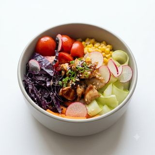 Chicken Poke Bowl
