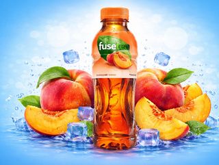 ცივი ჩაი ატამი 0.5ლ