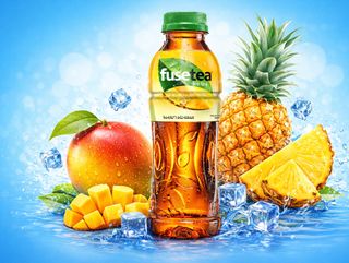 ცივი ჩაი მანგო-ანანასი 0.5ლ