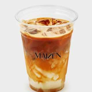 ცივი ყავა კარამელით 