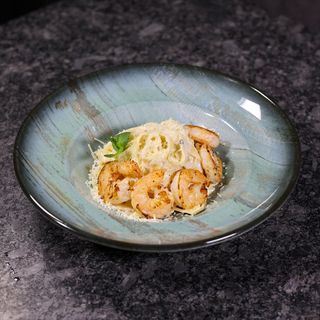 პეტუჩინი კრევეტებით