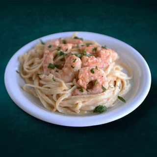 პასტა კრევეტებით