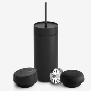 Fellow Carter 3-in-1 Sip System,16oz move, Slide lid, Cold lid,matt black