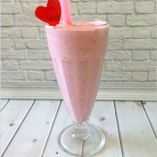 Sour cherry milkshake