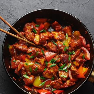 chilly chicken dry