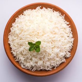 Plain rice