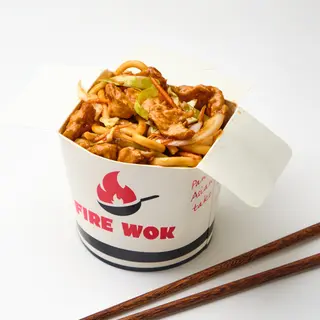 Mixed Rice and Noodles with Chicken