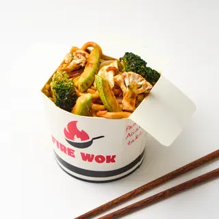 Mixed Rice and Noodles with Vegetables
