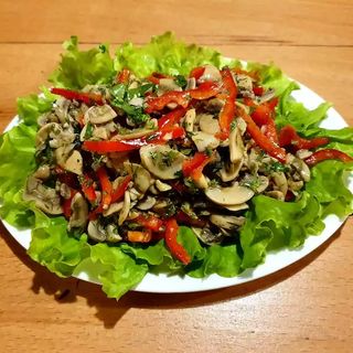 სოკოს სალათი