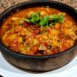 ჩაშუშული ხბოს ხორცით