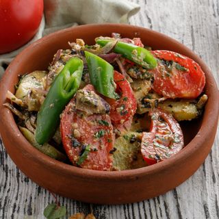 ქართული სალათი სანელებლებით