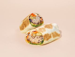 დაძენძილი ხორცის ვრაპი