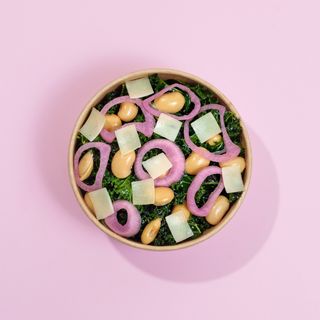 ბოული - თეთრი ლობიო ბოსნტეულით