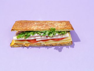 სენდვიჩი - ინდაურის ლორი