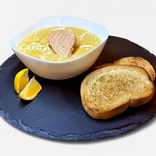 Cheese Salmon Soup