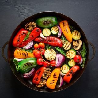 ბოსტნეული მაყალზე