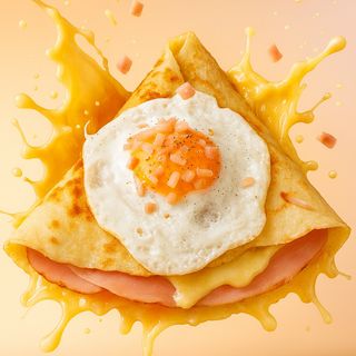 კვერცხი, ლორი & ყველი