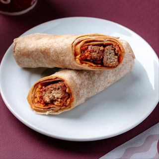 ვრაპი ვეგანური კატლეტით