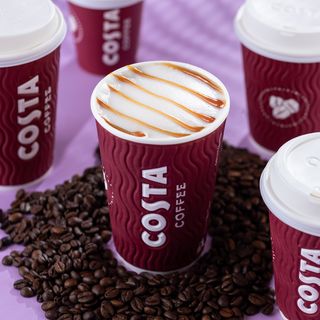 კარამელ მაკიატო საშუალო ზომა