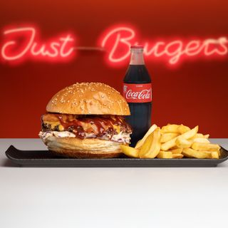 ტეხას ბარბექიუ ბურგერის კომბო