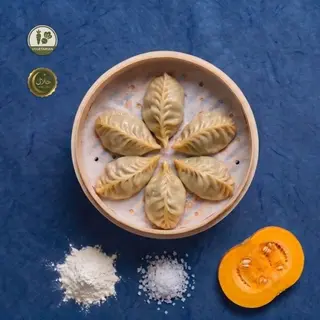 Pumpkin Manti / გოგრით მანტი