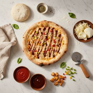 ჩი ბარბექიუ ქათმის პიცა  Large (8 ნაჭრიანი)