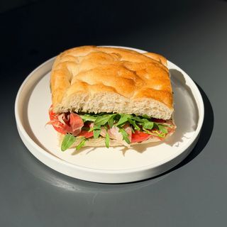 FOCACCIA WITH PROSCIUTTO