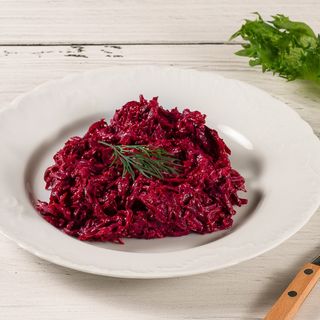 ჭარხალი ნიორით Свёкла с чесноком