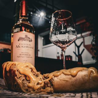 ბურიტო ჩიზ ბომბ შერეული ხორცით